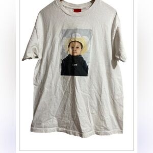 FULL SEND white Tshirt Cowboy Sz L